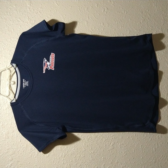 Girls Patriots Navy Short Sleeve Tee Shirt Size XL (16) - Picture 1 of 6